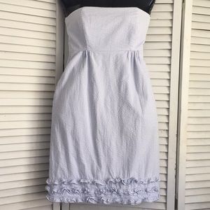 Britt Ryan strapless cotton dress.  size 2